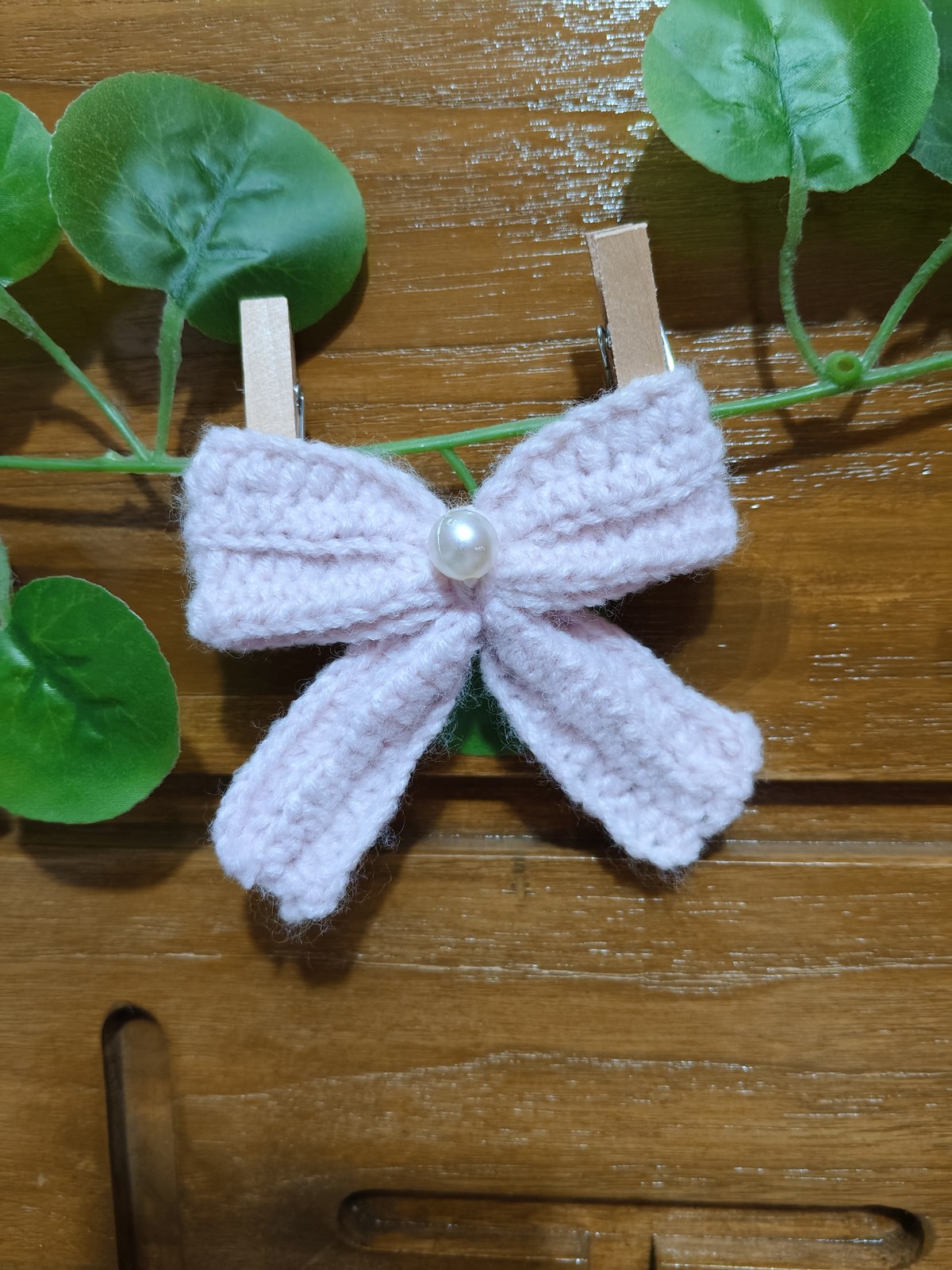 Cloud-soft Crochet Bow